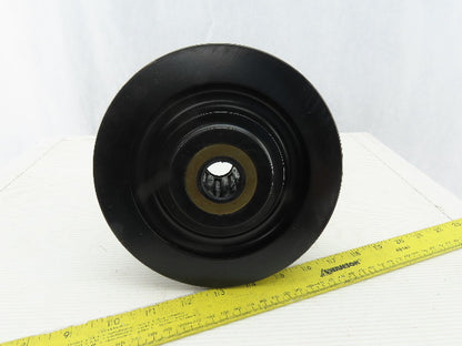 2353T31 Single Flange track Wheel 6-1/4" x 1-11/16" 1" Axle