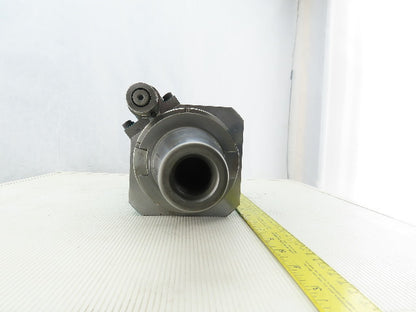 PDQ 402-24-011 CNC Cat 50 Right Angle Tooling 3:1 Gear Reduction Head