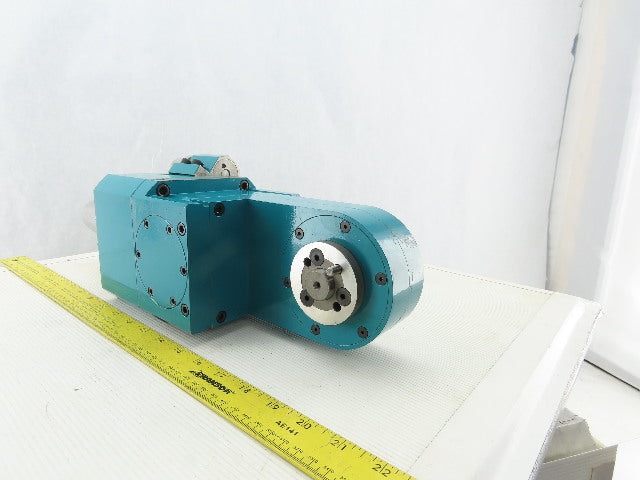 PDQ 402-24-011 CNC Cat 50 Right Angle Tooling 3:1 Gear Reduction Head