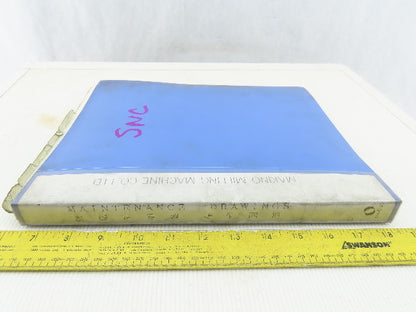 Makino Milling Machine 4MTC20A Electrical Prints Schematics