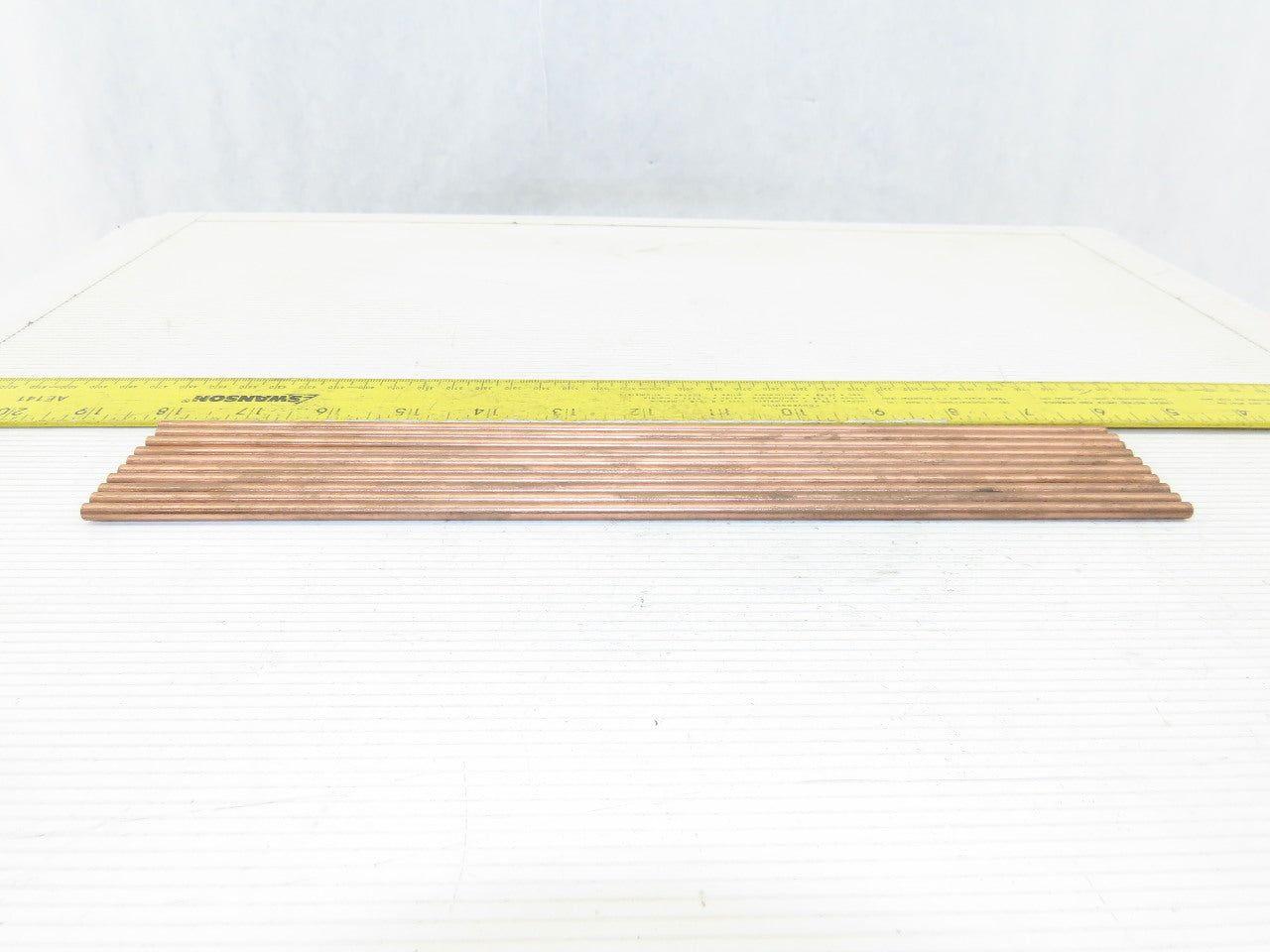 Saturn Multichannel Copper Tube .1875 (5Channel) x 12" Lot of 10