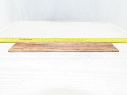 Saturn Multichannel Copper Tube .1875 (5Channel) x 12" Lot of 10