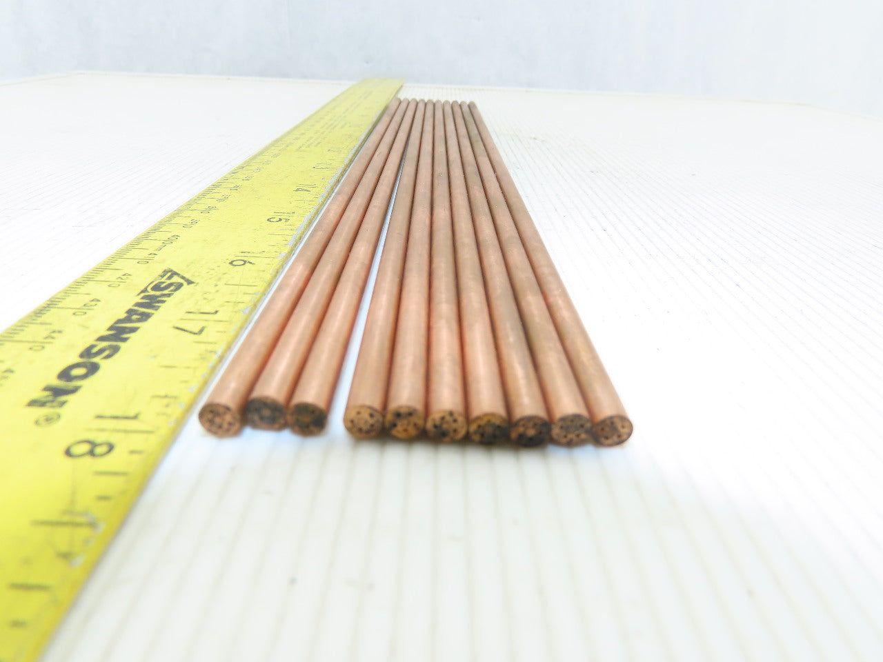 Saturn Multichannel Copper Tube .1875 (5Channel) x 12" Lot of 10