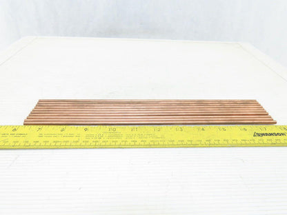 Saturn Multichannel Copper Tube .1875 (5Channel) x 12" Lot of 10