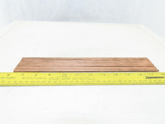 Saturn Multichannel Copper Tube .1875 (5Channel) x 12" Lot of 10