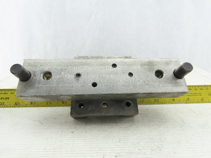 EDM Tooling 3-1/2"x3-1/2"x1" Aluminum Adapter Plate Lot of 2