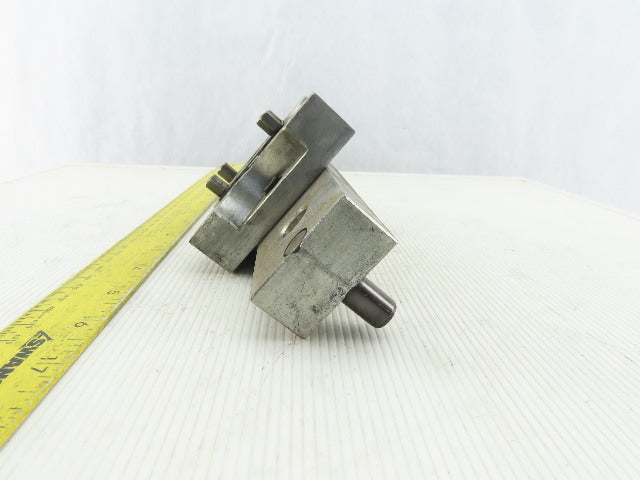 EDM Tooling 3-1/2"x3-1/2"x1" Aluminum Adapter Plate Lot of 2