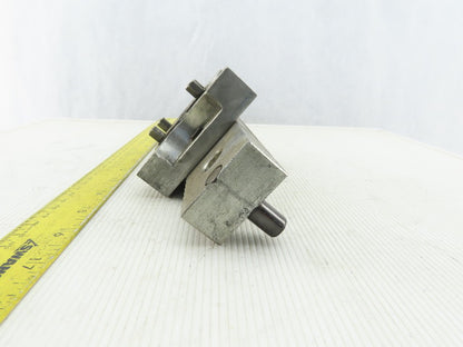 EDM Tooling 3-1/2"x3-1/2"x1" Aluminum Adapter Plate Lot of 2