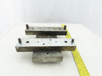 EDM Tooling 4"x4"x1" Aluminum Adapter Plate Lot of 2