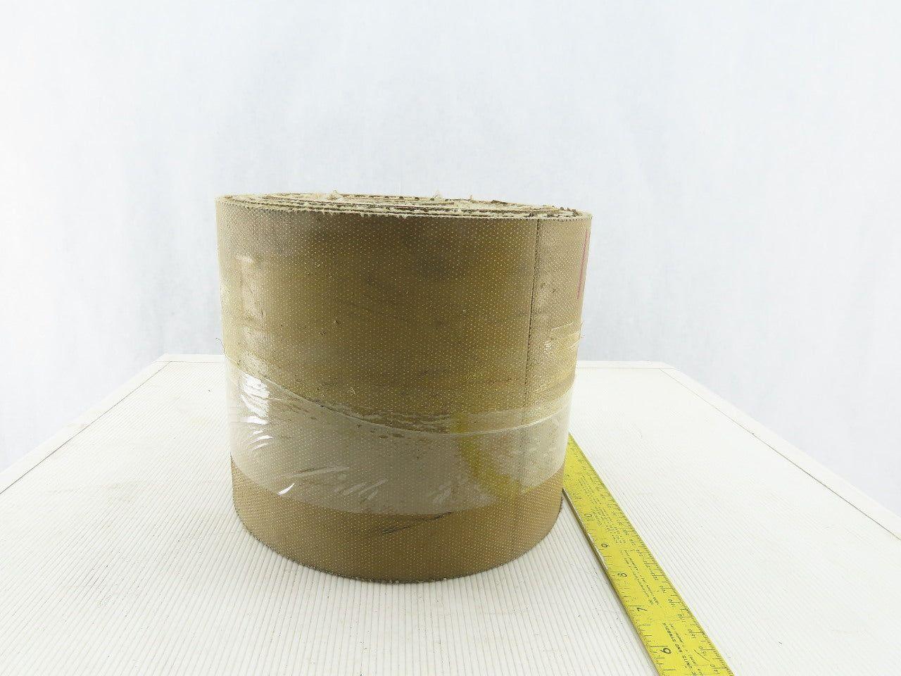 7-1/4" Woven Back 3 Ply Rubber Core Tread Incline Decline Conveyor Belt 13'