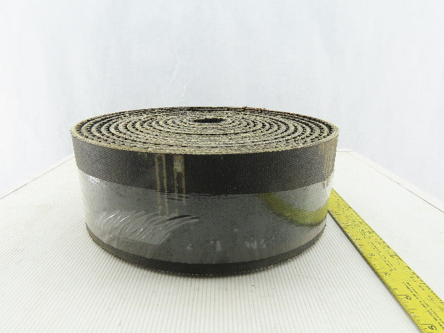 4" 3 Ply Woven Back Incline Decline Conveyor Belt Longitudinal Tread 23'