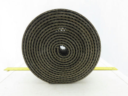 4" 3 Ply Woven Back Incline Decline Conveyor Belt Longitudinal Tread 23'