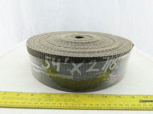 2-7/8" Woven Back Rubber Smooth Top Conveyor Belt 54'