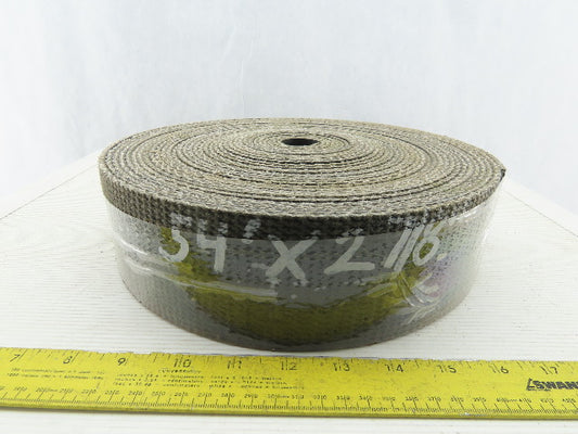 2-7/8" Woven Back Rubber Smooth Top Conveyor Belt 54'