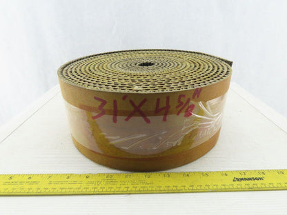 4-5/8" 2 Ply Rubber Core Diamond Tread Incline/Decline Conveyor Belt 31'