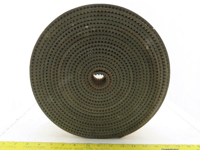 3-1/8" Woven PVC 3 Ply Textured Incline Decline Conveyor Belt 1/4"T 32'