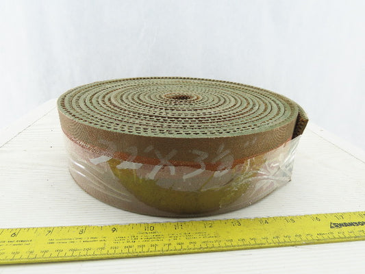 3-1/8" Woven PVC 3 Ply Textured Incline Decline Conveyor Belt 1/4"T 32'