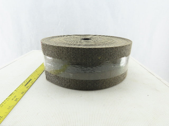4-3/8" Interwoven Back Smooth Top Conveyor Belt 5/32" T 62'