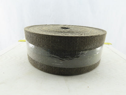 4-3/8" Interwoven Back Smooth Top Conveyor Belt 5/32" T 62'