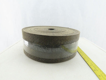 4-3/8" Interwoven Back Smooth Top Conveyor Belt 5/32" T 62'