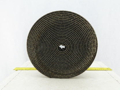 3" Interwoven Back Crescent Cleat Conveyor Belt 9/32" T 40'