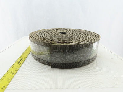 3-3/8" Interwoven Back Crescent Cleat Conveyor Belt 9/32" T 42'