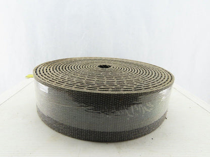 3-3/8" Interwoven Back Crescent Cleat Conveyor Belt 9/32" T 42'