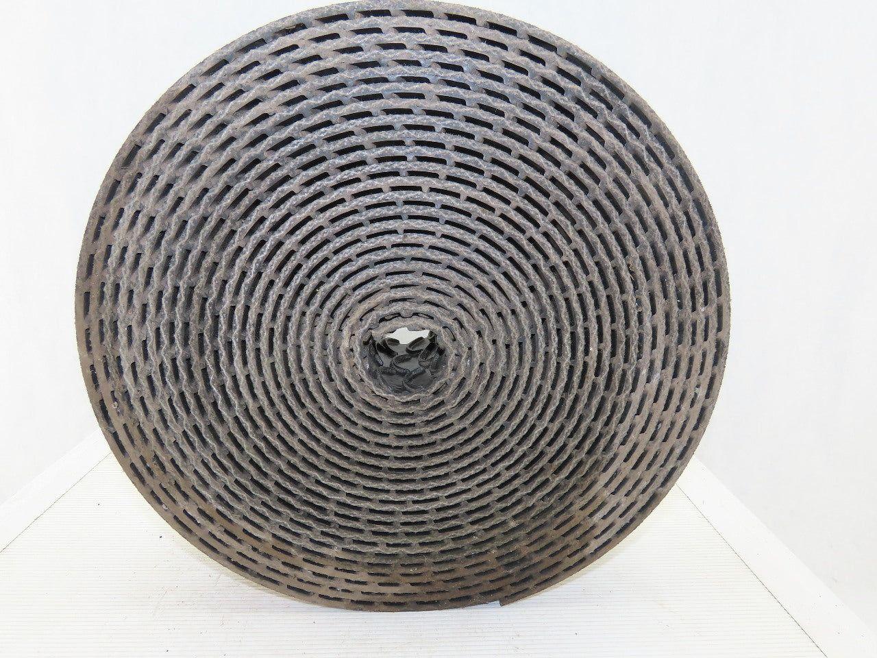 3-3/8" Interwoven Back Crescent Cleat Conveyor Belt 9/32" T 42'