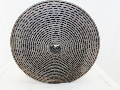 3-3/8" Interwoven Back Crescent Cleat Conveyor Belt 9/32" T 42'