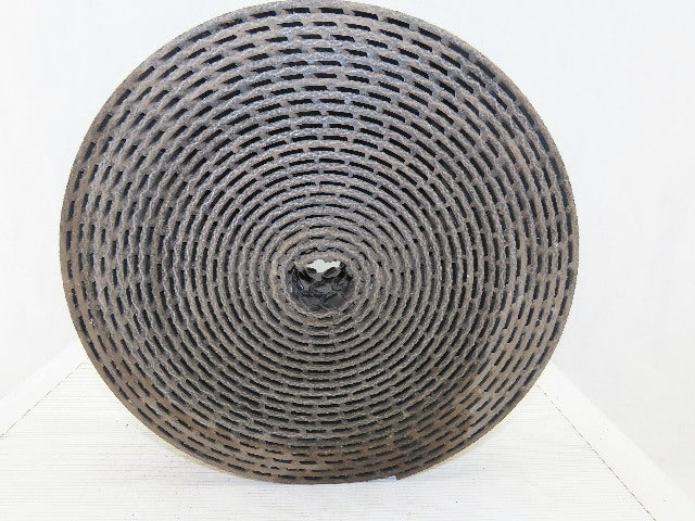 3-3/8" Interwoven Back Crescent Cleat Conveyor Belt 9/32" T 42'