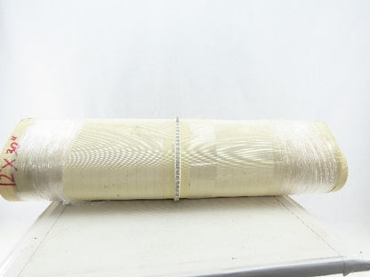 30" PVC Woven Back High Cleat Top Incline Decline V-Guide Conveyor Belt 12'