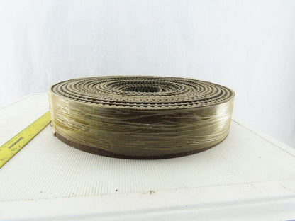2-1/2" Woven Back 3 Ply Diamond Cleat Incline Decline 9/32"T Conveyor Belt 45'