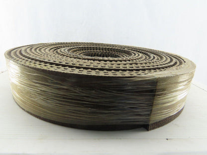 2-1/2" Woven Back 3 Ply Diamond Cleat Incline Decline 9/32"T Conveyor Belt 45'