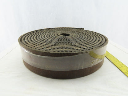 3" Woven Back 3 Ply Diamond Cleat Incline Decline 9/32"T Conveyor Belt 29'