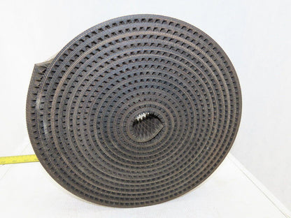 3" Woven Back 3 Ply Diamond Cleat Incline Decline 9/32"T Conveyor Belt 29'