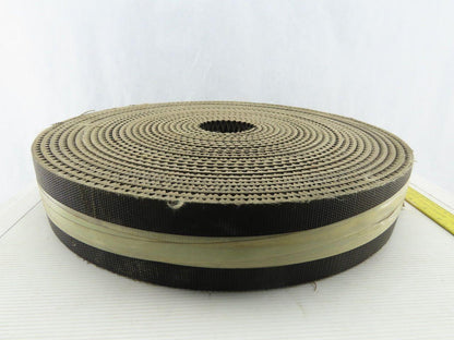 2-3/4" Woven Back 2 Ply Diamond Cleat Incline Decline 3/8"T Conveyor Belt 66'