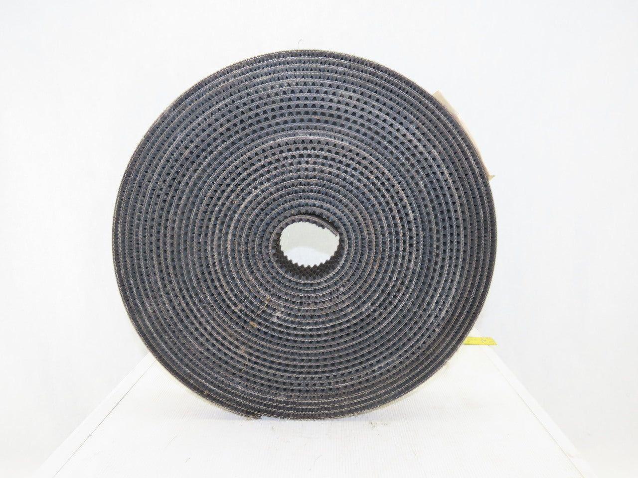 2-3/4" Woven Back 2 Ply Diamond Cleat Incline Decline 3/8"T Conveyor Belt 66'