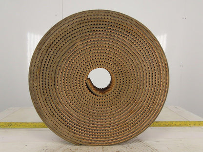 4" 3 Ply Woven Back Diamond Cleat Incline Decline Conveyor Belt 55'