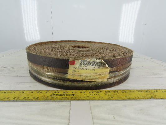 4" 3 Ply Woven Back Diamond Cleat Incline Decline Conveyor Belt 55'