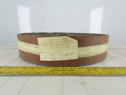 3-3/4" Woven Back 2 Ply Textured Rough Top Incline Conveyor Belt 71'