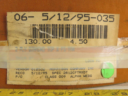 4-1/2" 2 Ply Woven Back Diamond Cleat Incline Decline Conveyor Belt 130'