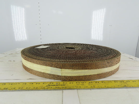3" 2 Ply Woven Back Diamond Cleat Incline Decline Conveyor Belt 154'