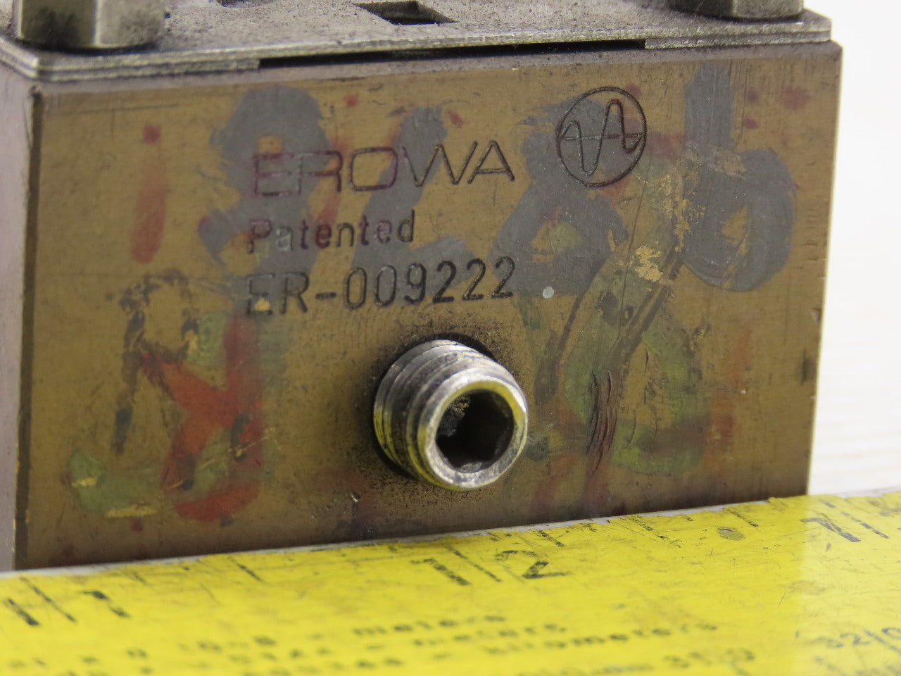Erowa ER-009222 Brass Square Pocket Electrode Holder