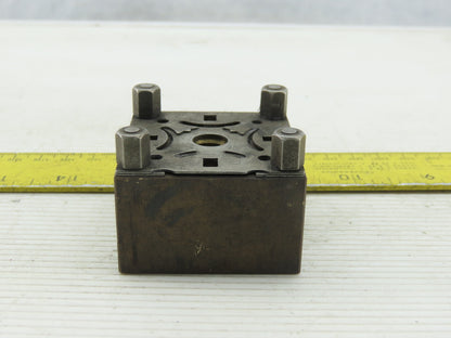 Erowa ER-009222 Brass Square Pocket Electrode Holder