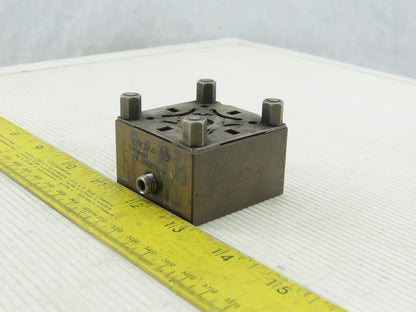 Erowa ER-009222 Brass Square Pocket Electrode Holder