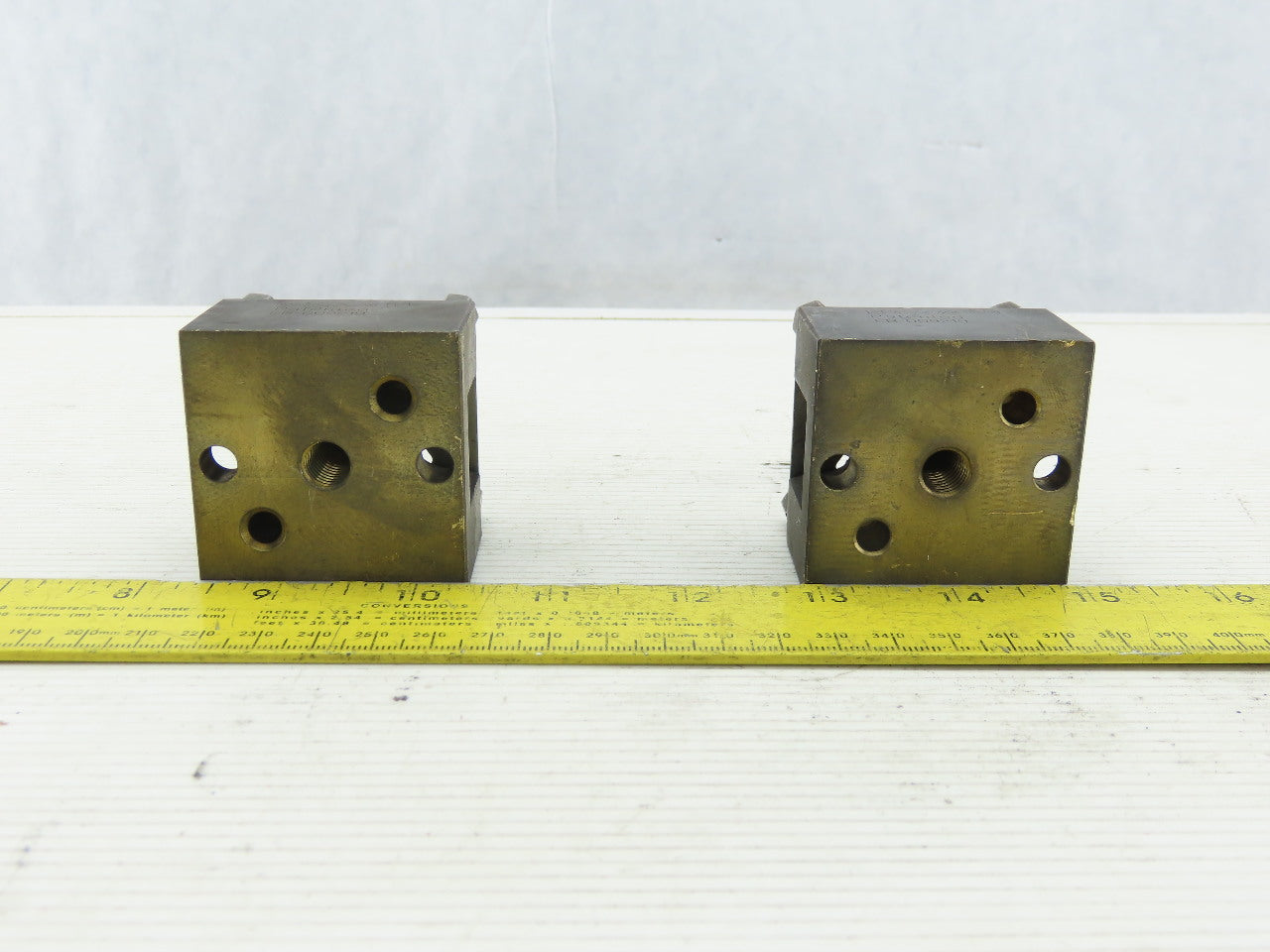 Erowa ER-009216 Brass Electrode Holder Adapter W/Spigot Lot of 2