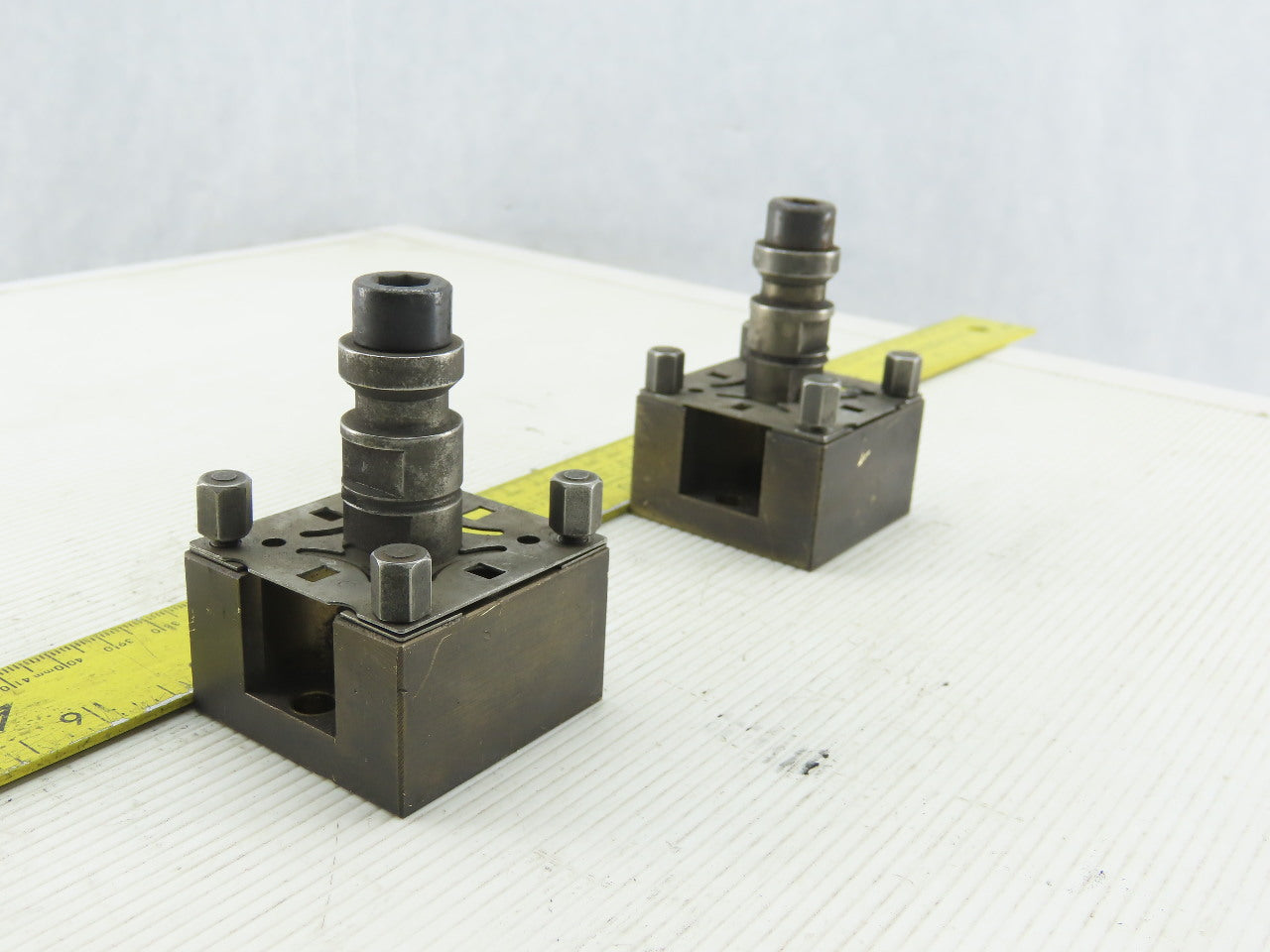 Erowa ER-009216 Brass Electrode Holder Adapter W/Spigot Lot of 2