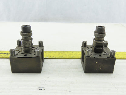 Erowa ER-009216 Brass Electrode Holder Adapter W/Spigot Lot of 2