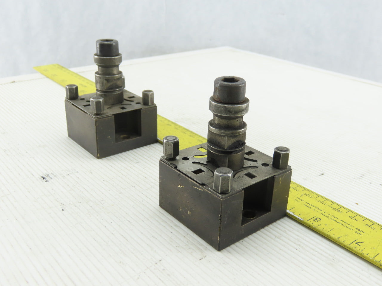 Erowa ER-009216 Brass Electrode Holder Adapter W/Spigot Lot of 2