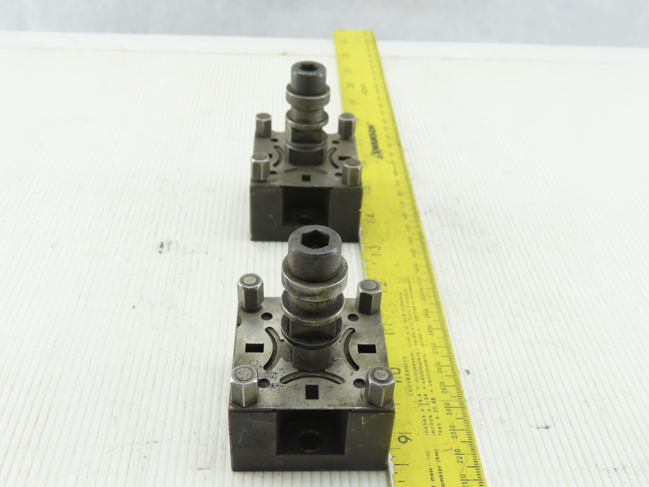 Erowa ER-009216 Brass Electrode Holder Adapter W/Spigot Lot of 2